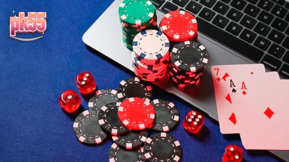 Antarmuka permainan slot daring dengan elemen kontrol keamanan yang terintegrasi.